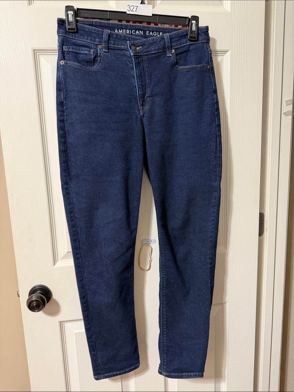 American Eagle Outfitters High-Rise Deep Indigo Jeans - 2 pair